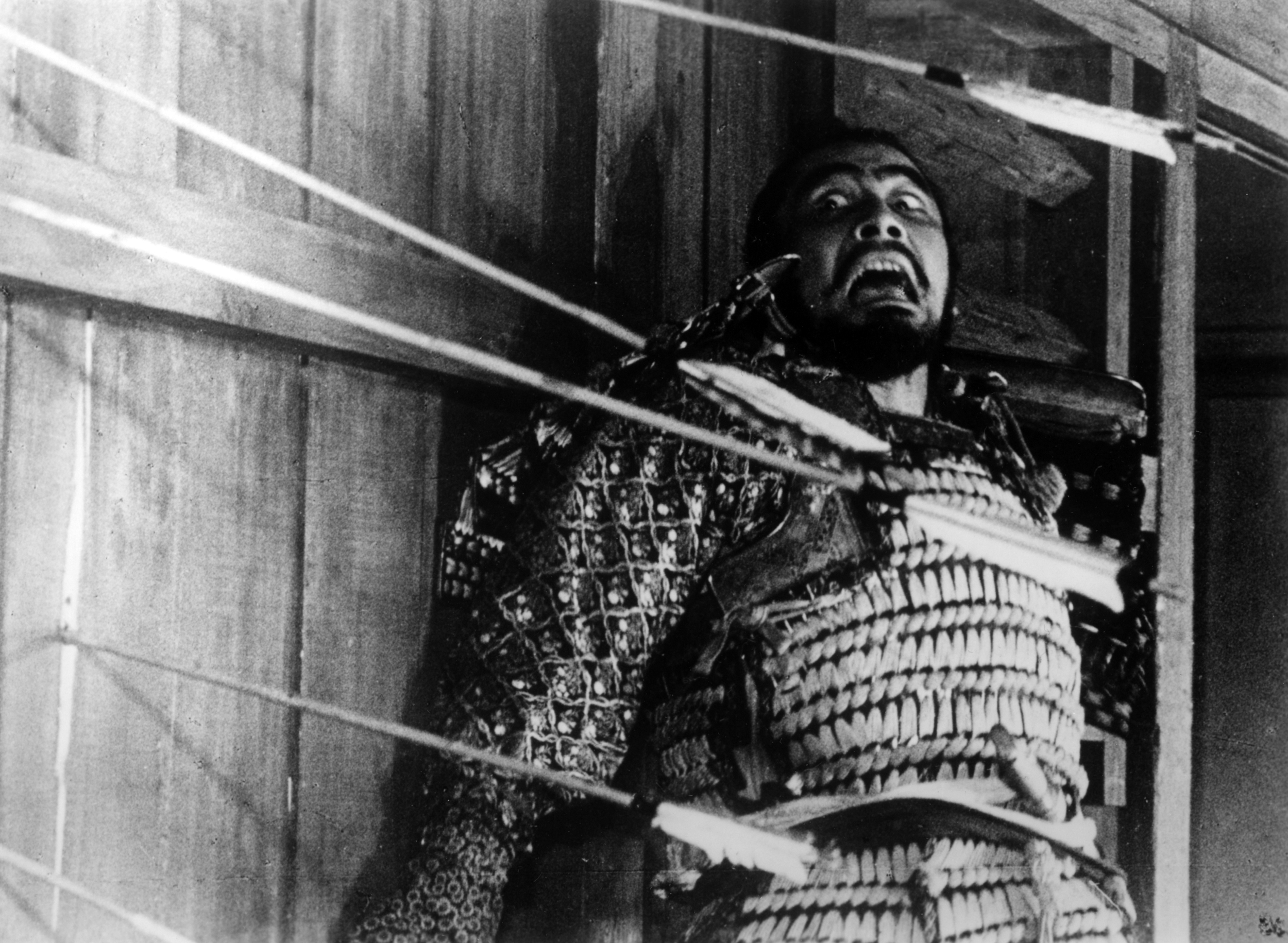 Film still from Kurosawa's Throne of Blood