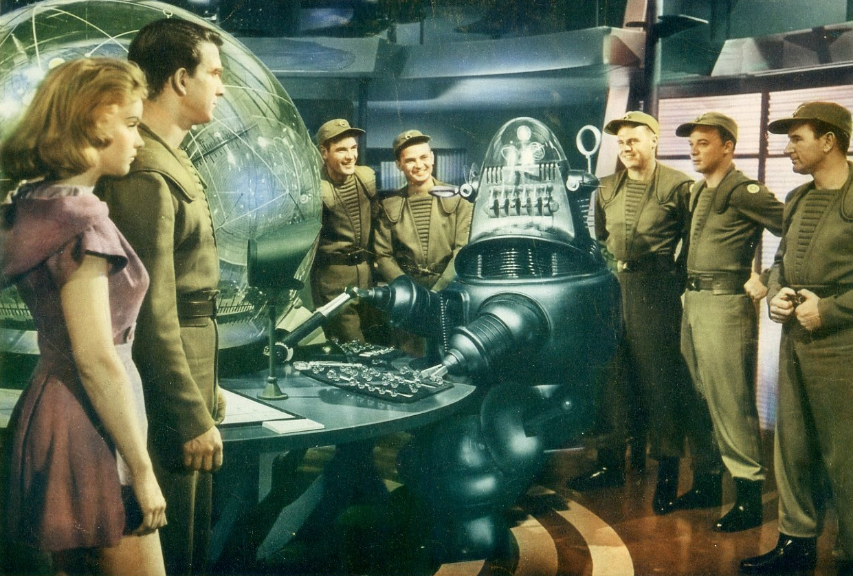 Film still from Wilcox's Forbidden Planet