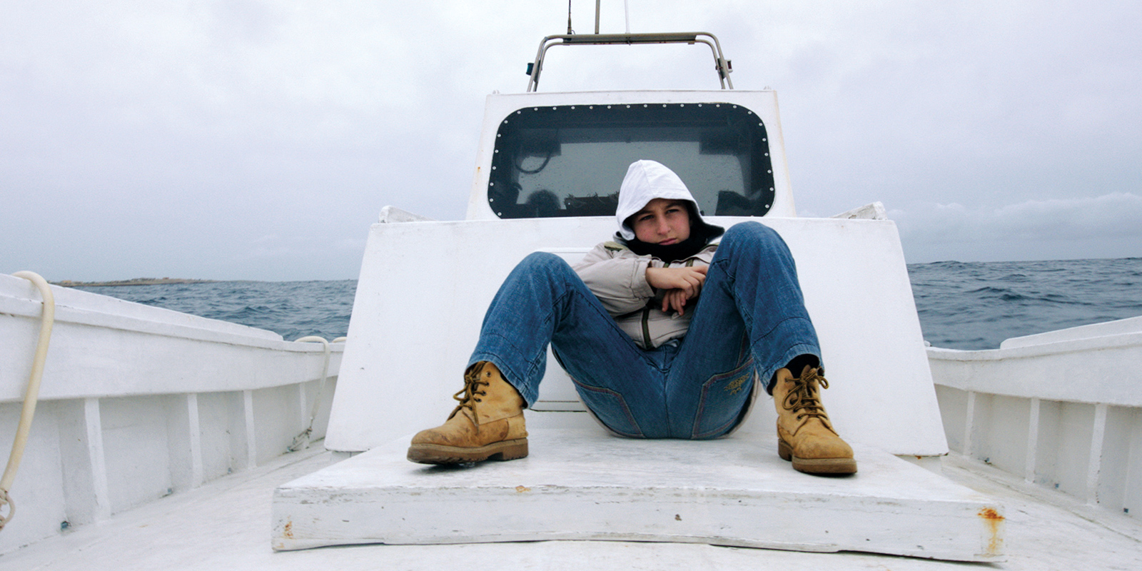 Film still from Rosi's Fire at Sea