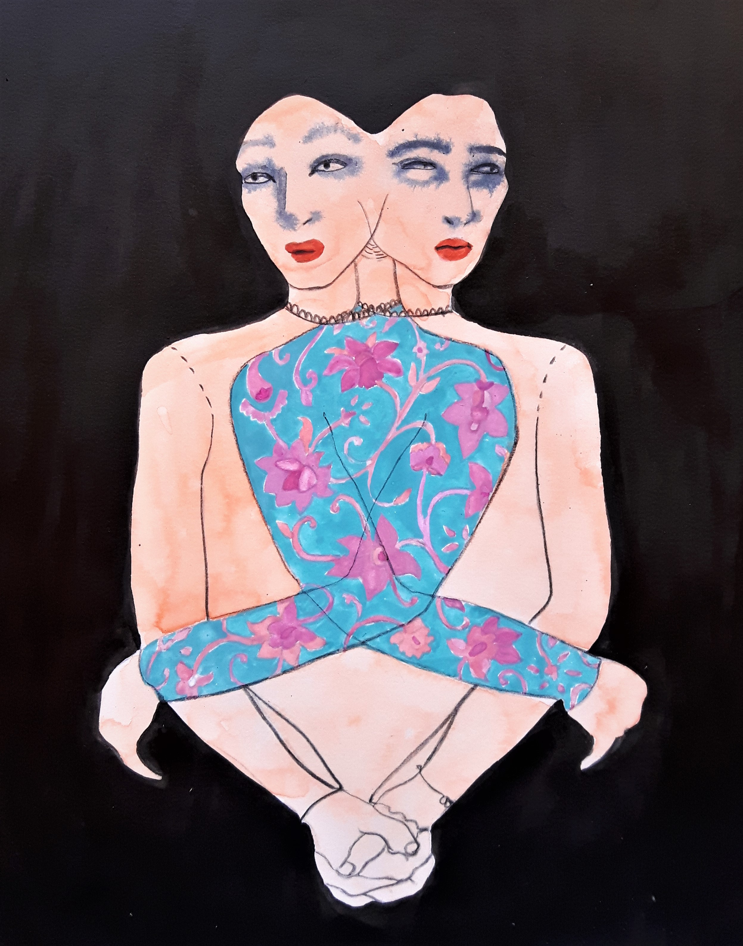 Artwork: Lila & Lenu by Sara Khan