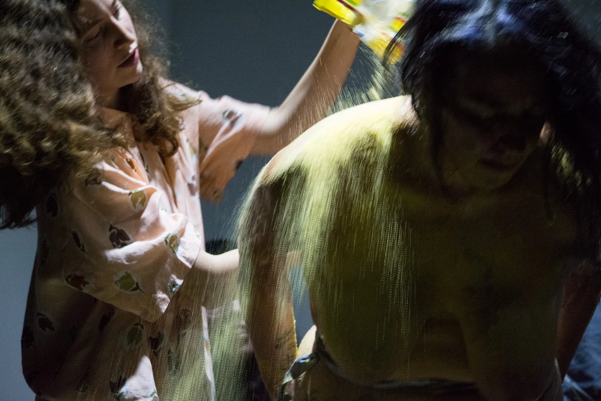 Praba Pilar in "The NO!!!Bot". Photo by Ash Tanasiychuk.