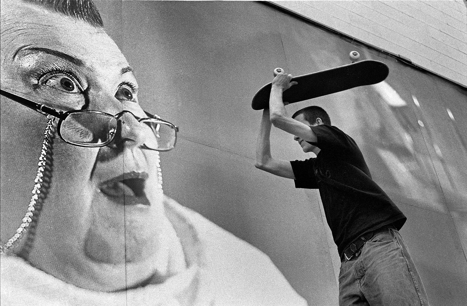 Jody Morris, McCrank and billboard, 1990s