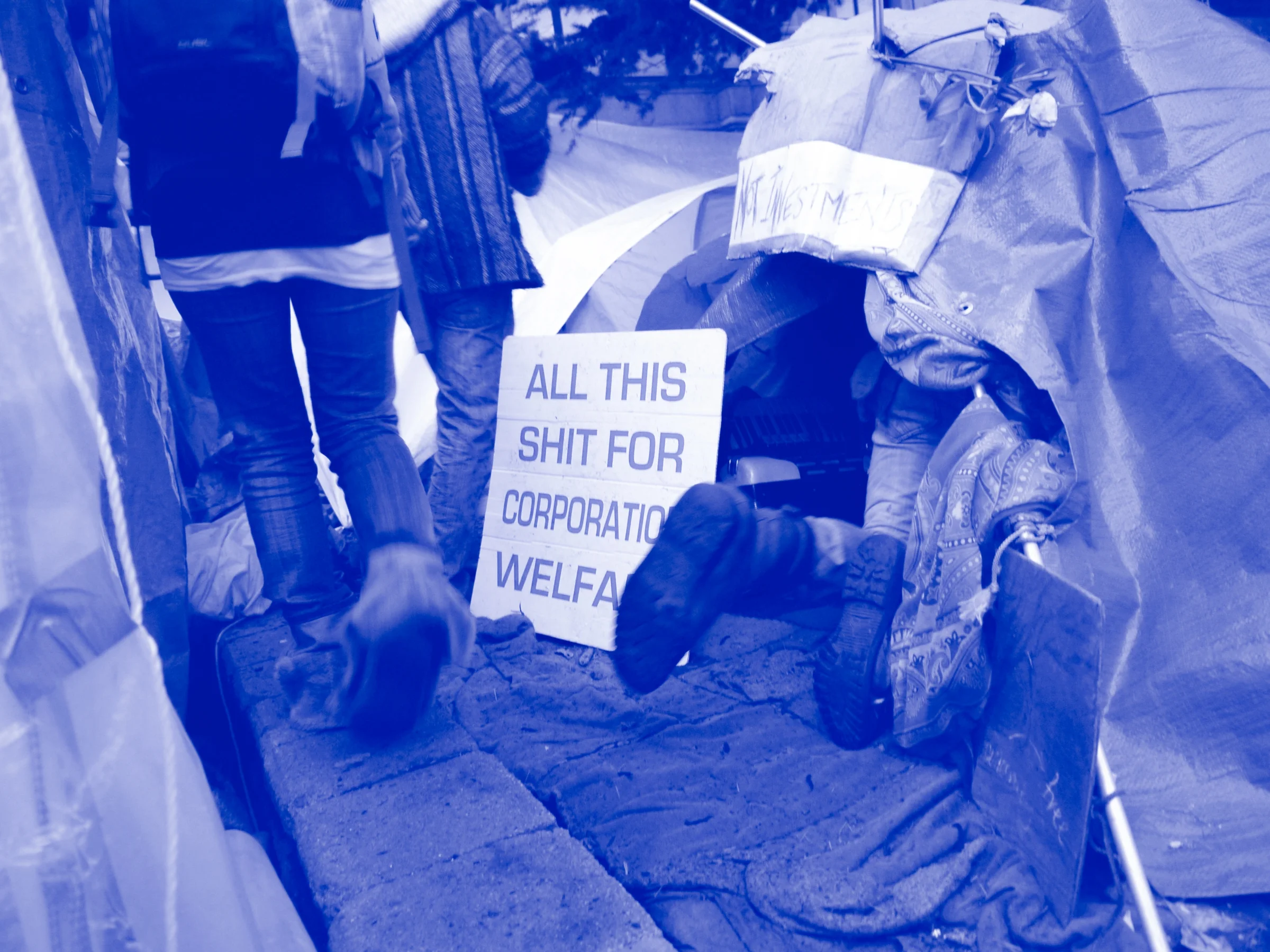 Sally Buck, Occupy Protest—All This Shit—Nov 6 2011 , 2011
