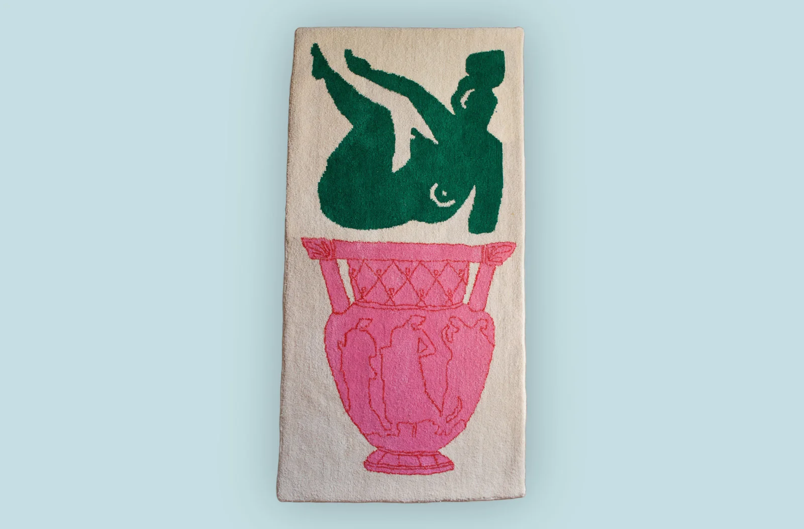Julia Mior, The Envie , 2017 (hand tufted New Zealand wool)