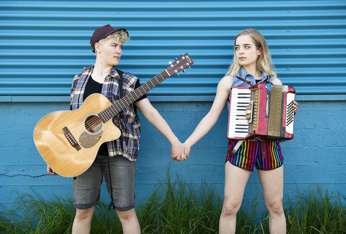 Sara Vickruck and Anais West. Photo c/o Poly Queer Love Ballad.