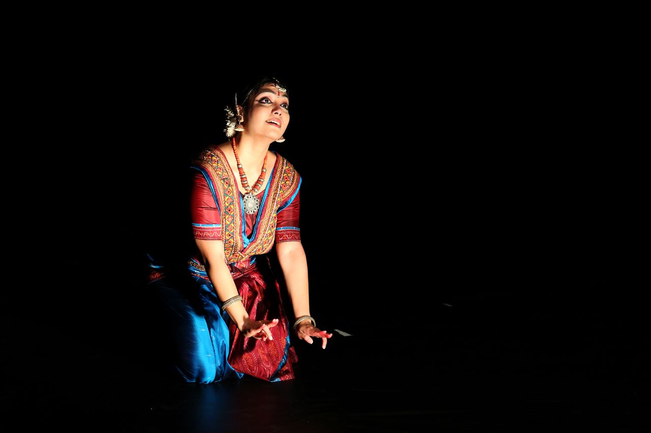 Arno Kamolika in Shyama . Photo via Diwali in BC.