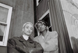 Betty Mulat and Samira Warsame