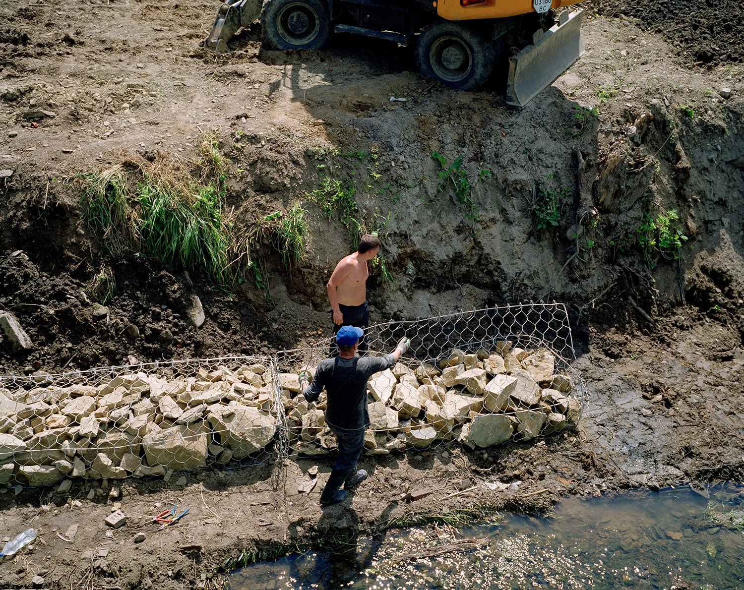 Work and Leisure, 2019, lightjet print.