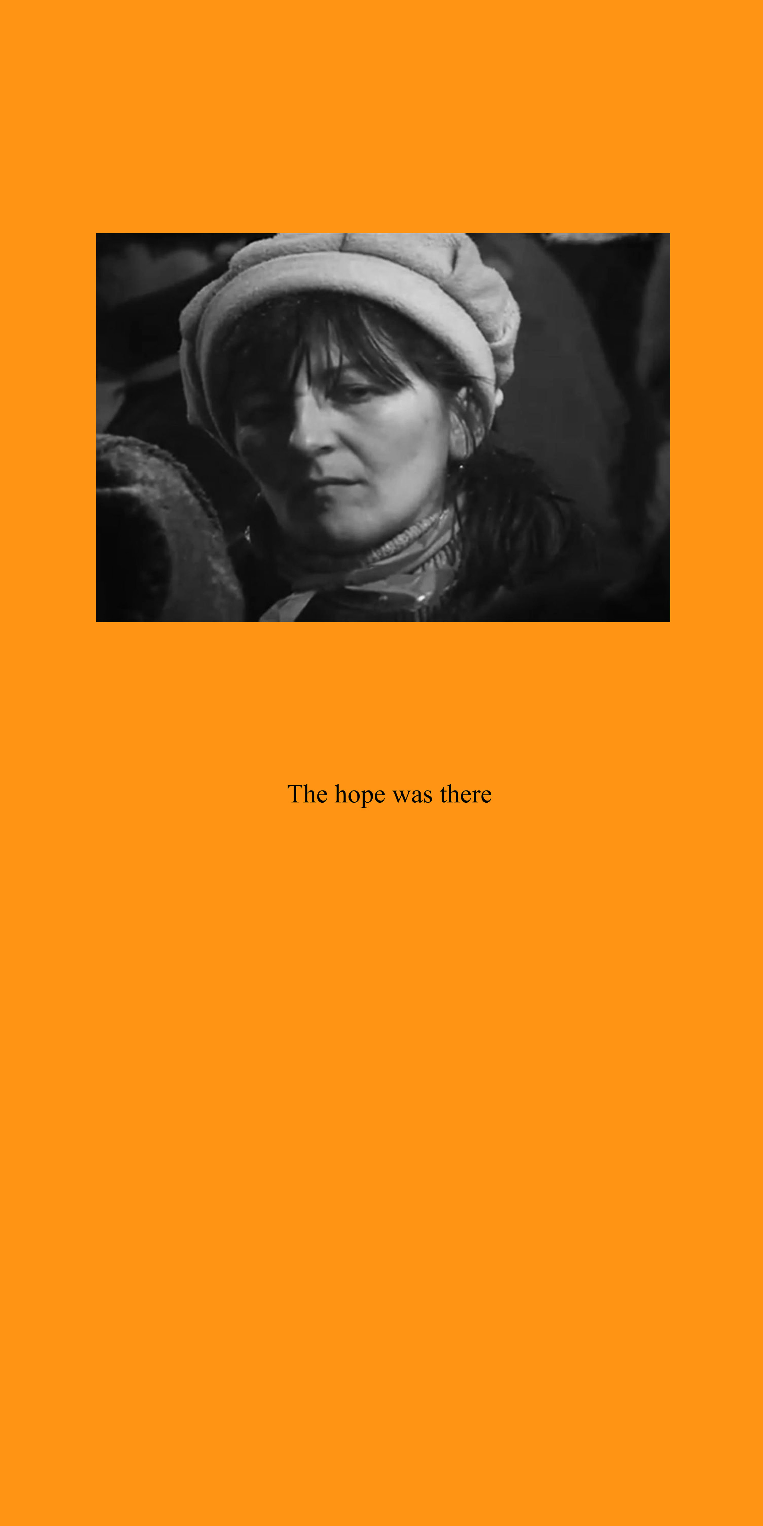 Everything moves, everything passes and there is no end, 2014, banner