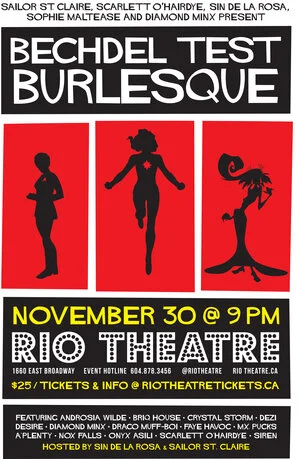 International burlesque crew set to strip down white, hetero patriarchy in Vancouver