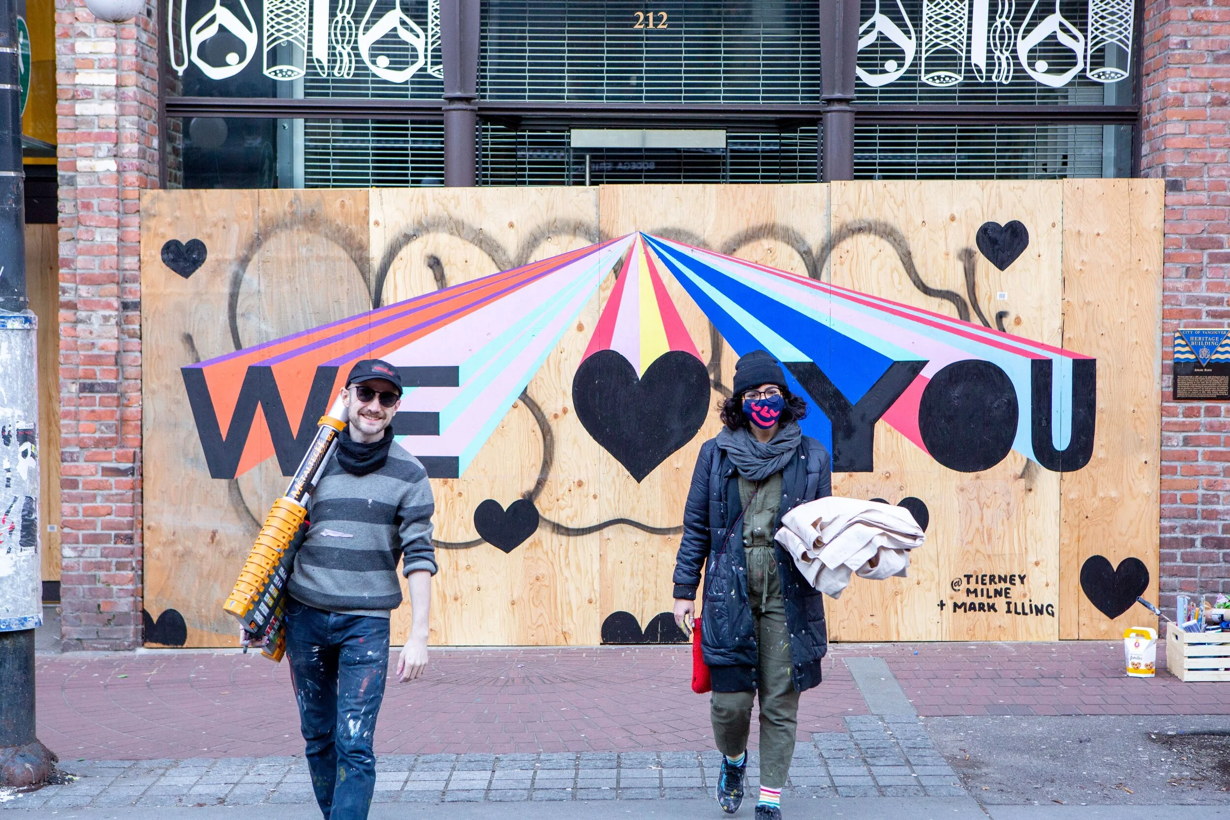 Vancouver's historic pop-up murals show the positive possibilities of rule-bending