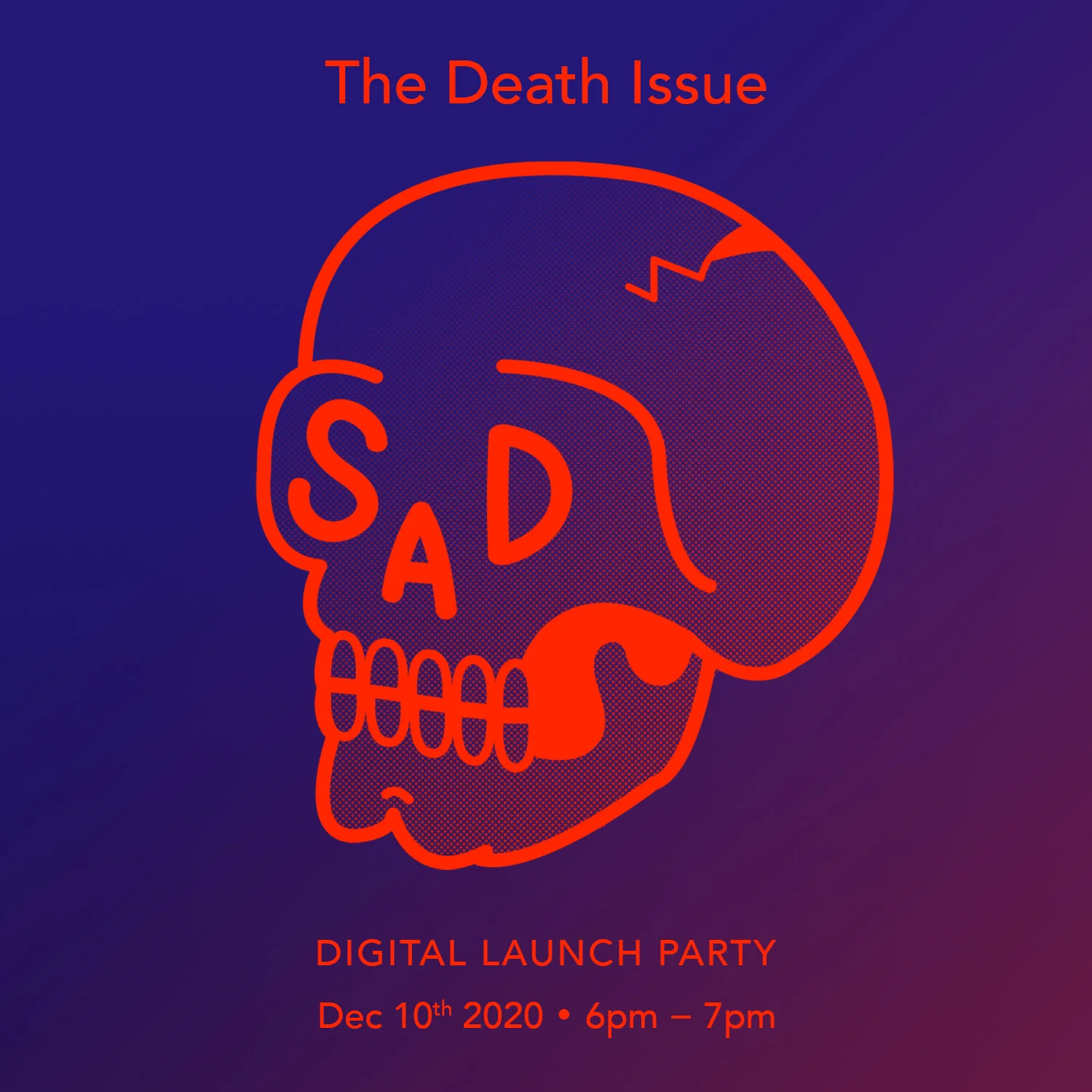 DEATH ISSUE VIRTUAL LAUNCH PARTY