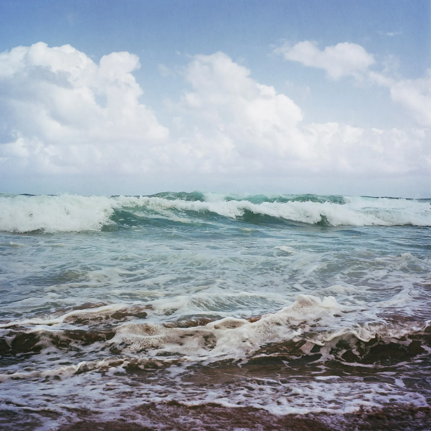 Headlong, Hawaii, 2012, 30 x 30 in