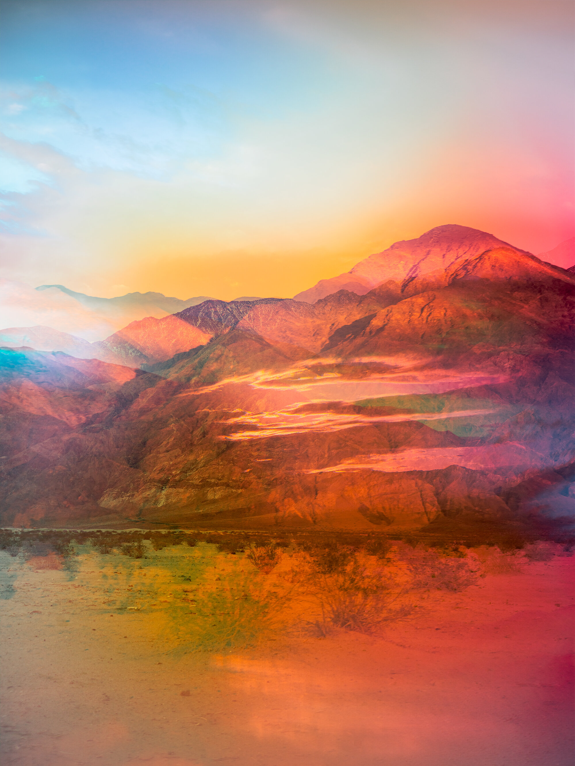 Psychscape 193 (Messenger Mountain, CA), 2020