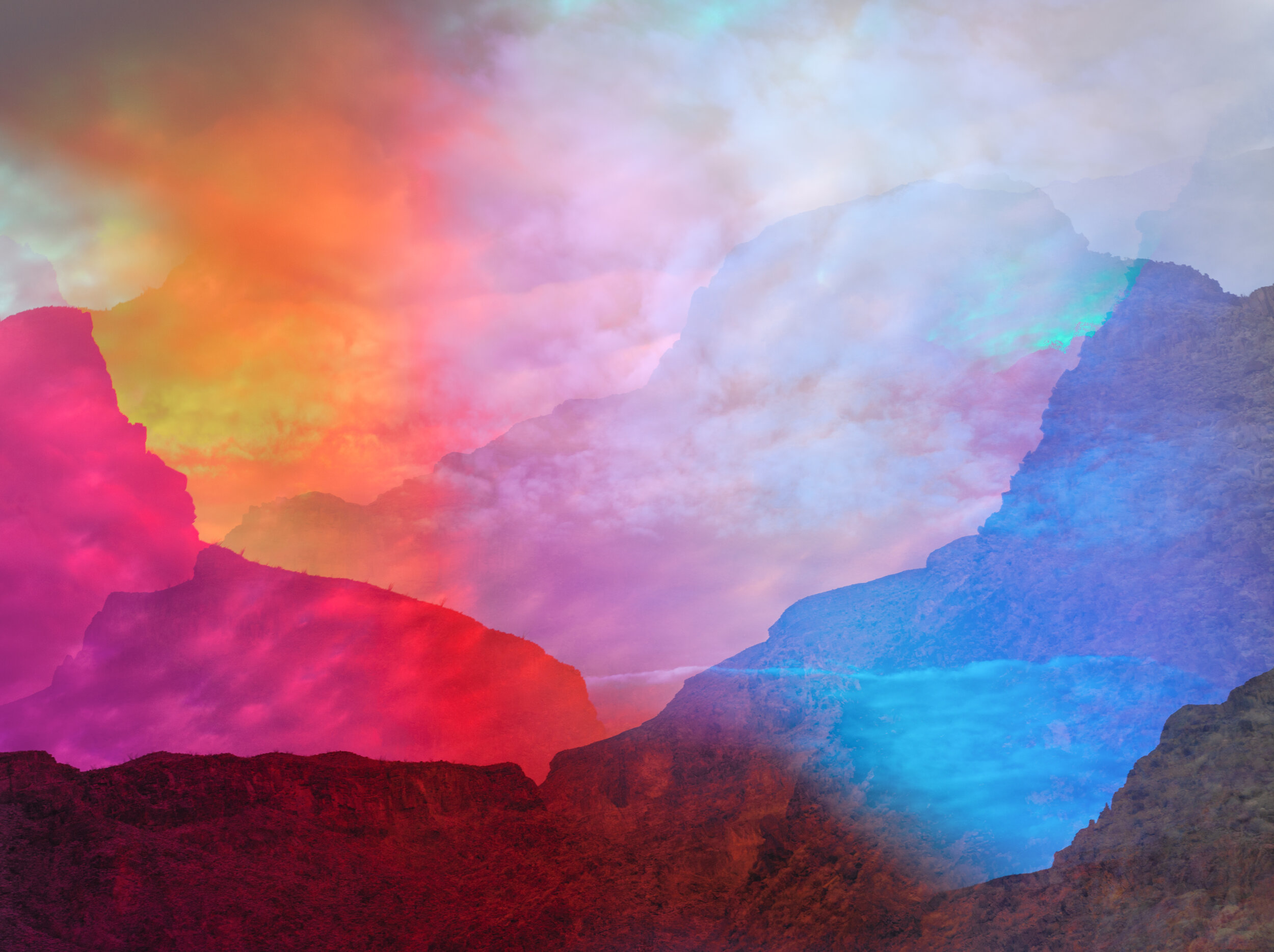 Psychscape 45 (Peach Springs Canyon, AZ), 2018