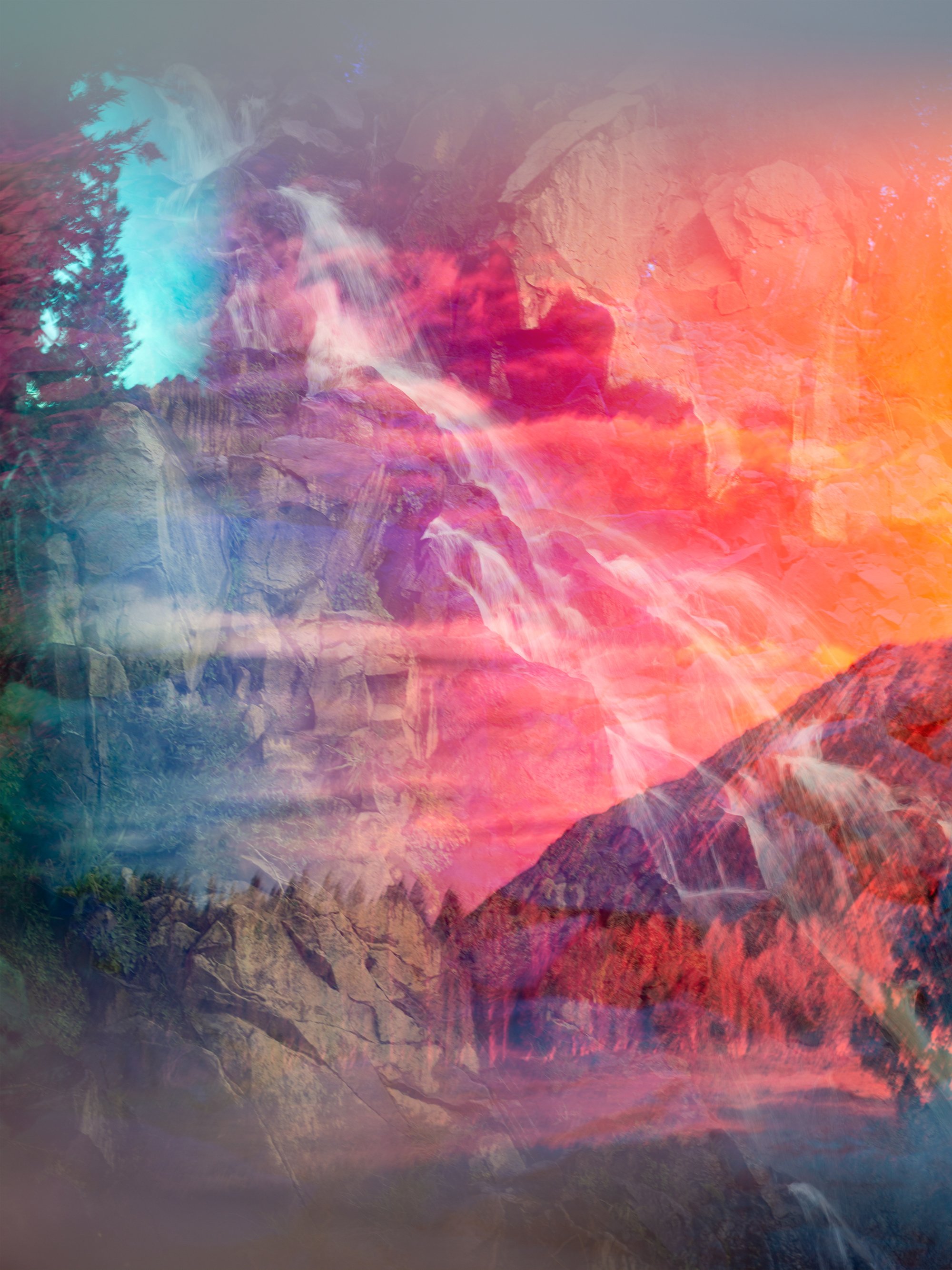 Psychscape 34 (Galena Creek Falls, NV), 2020