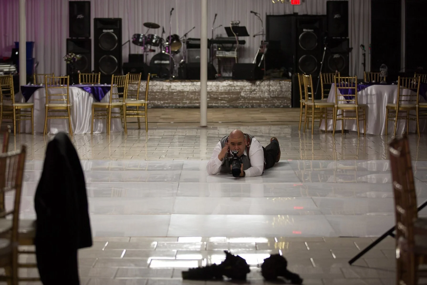 Me shooting the Bouquet