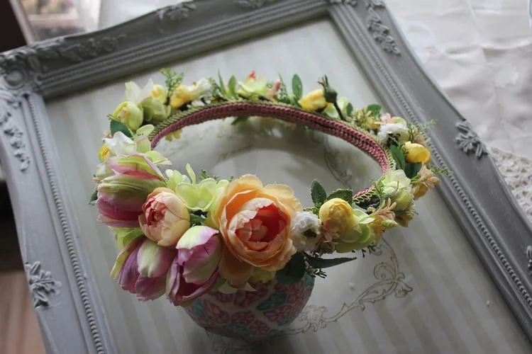 チューリップの花冠