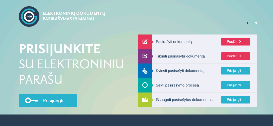 Šiuolaikiškas, saugus ir legalus būdas pasirašyti dokumentus