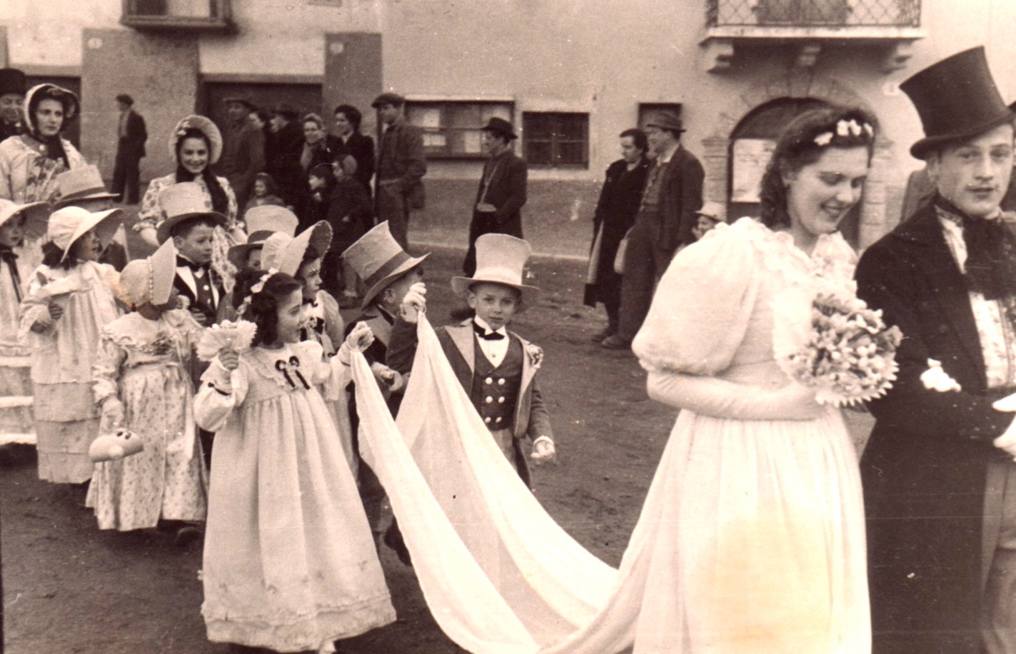 Maschggra-Umzug "1000 und 1 Nacht" 1948 Sfilata di Carnevale "1000 e una notte" 1948