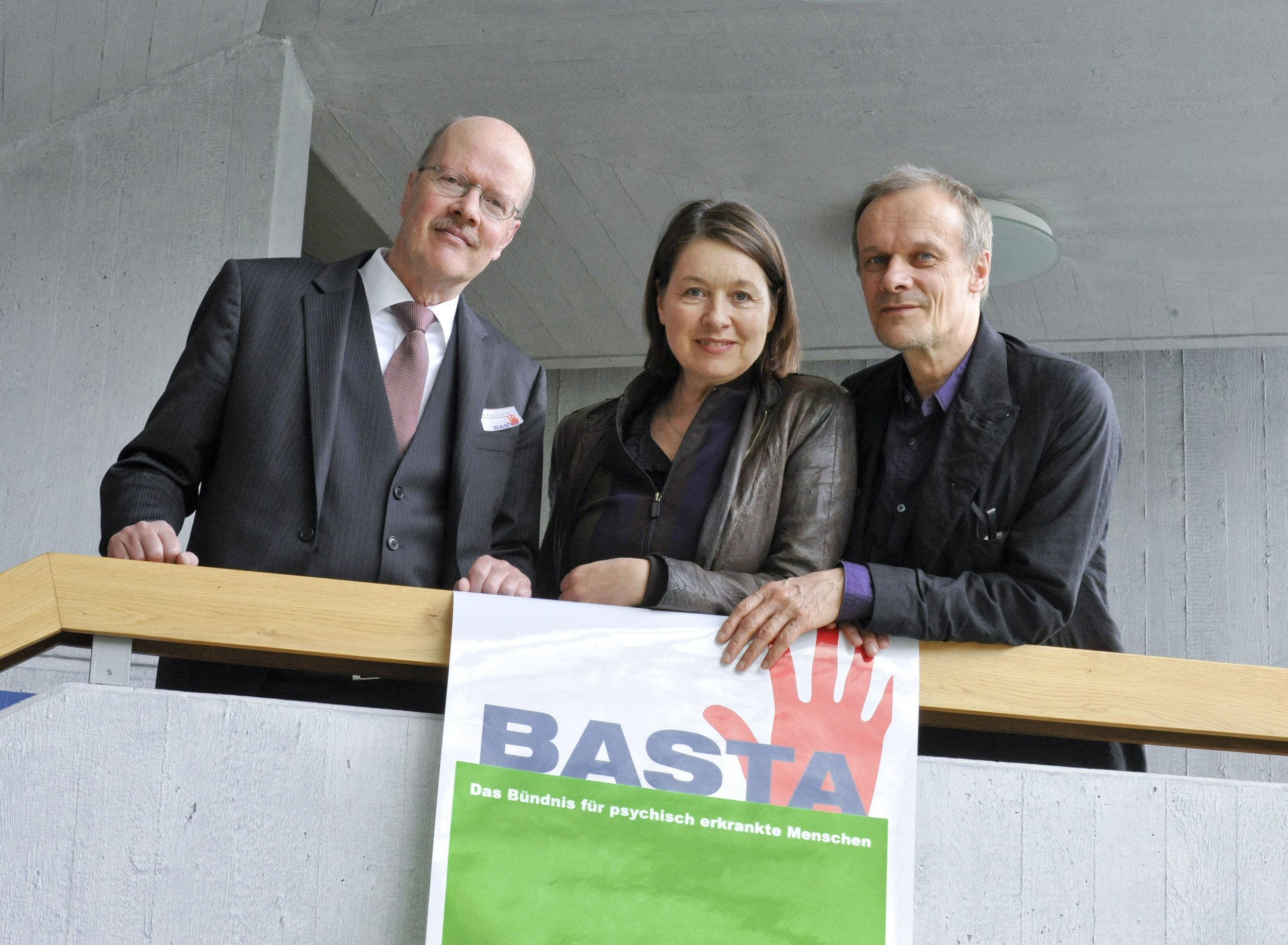 vlnr.: Dr. Kissling (TU München), Franziska Walser, Edgar Selge