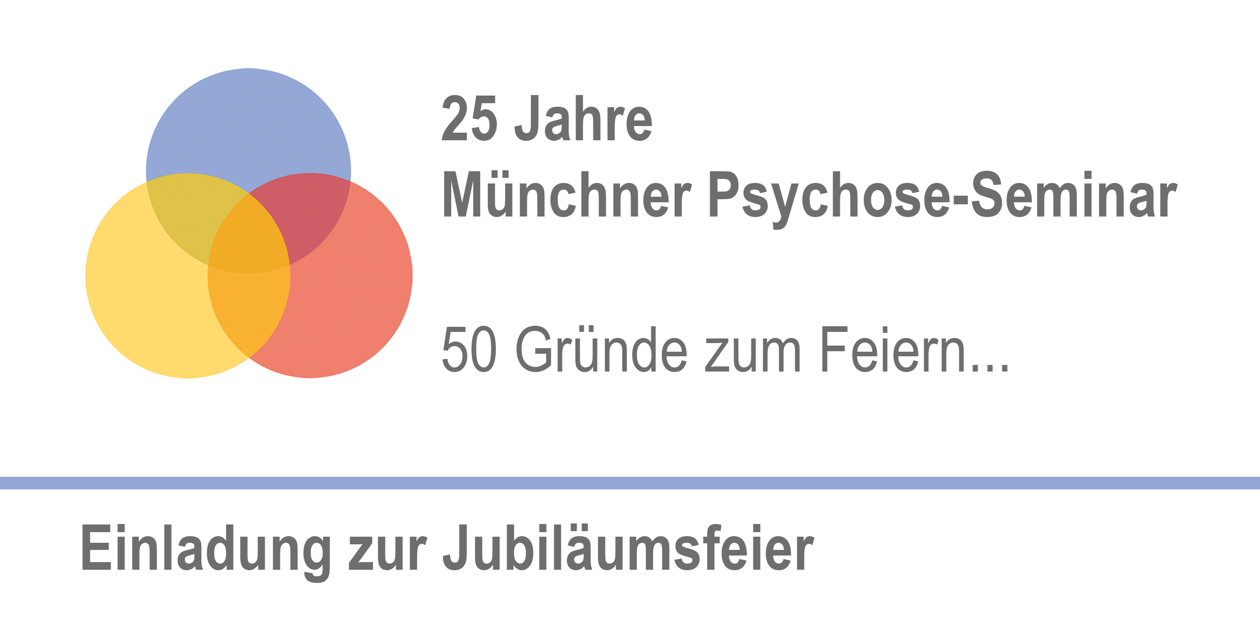 Deckblatt der Einladungskarte