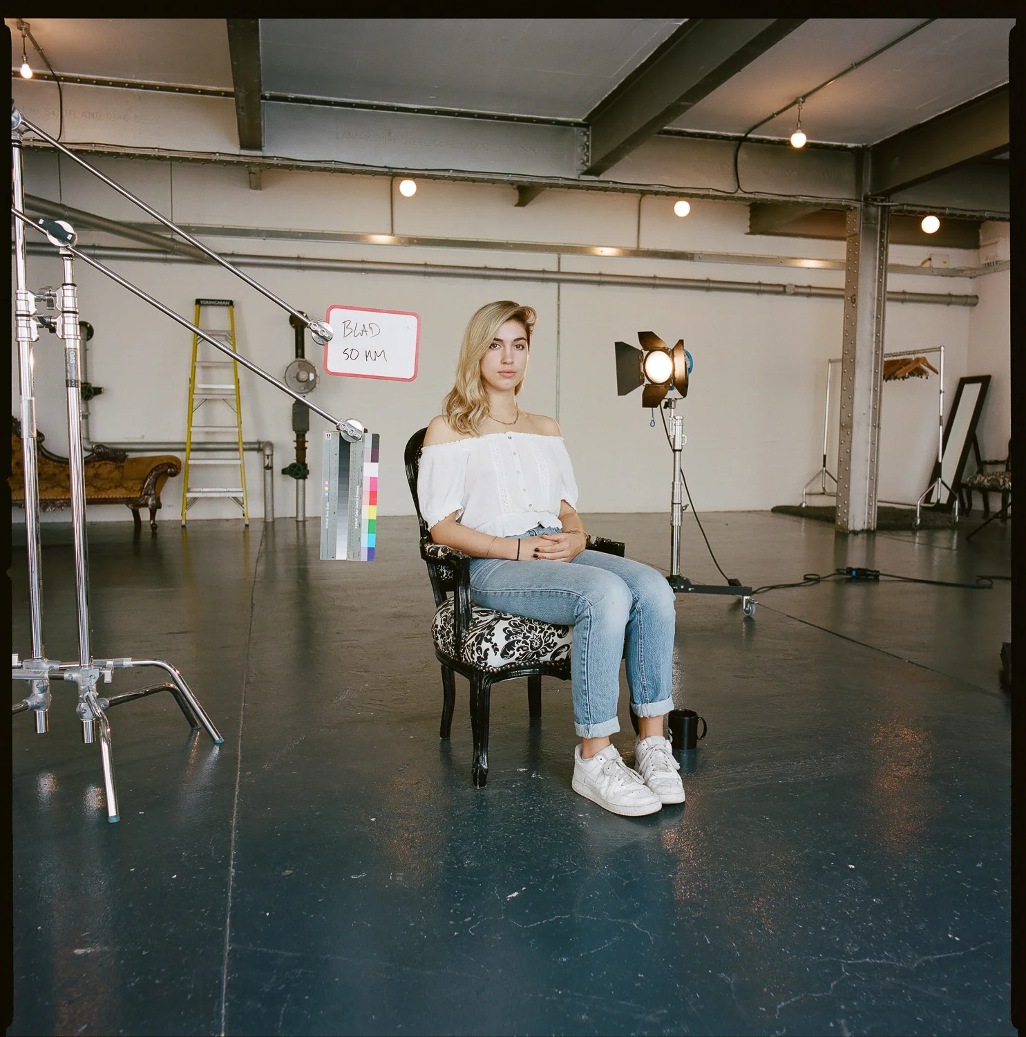 Hasselblad 501 CM 50mm 1/60 sec f 8
