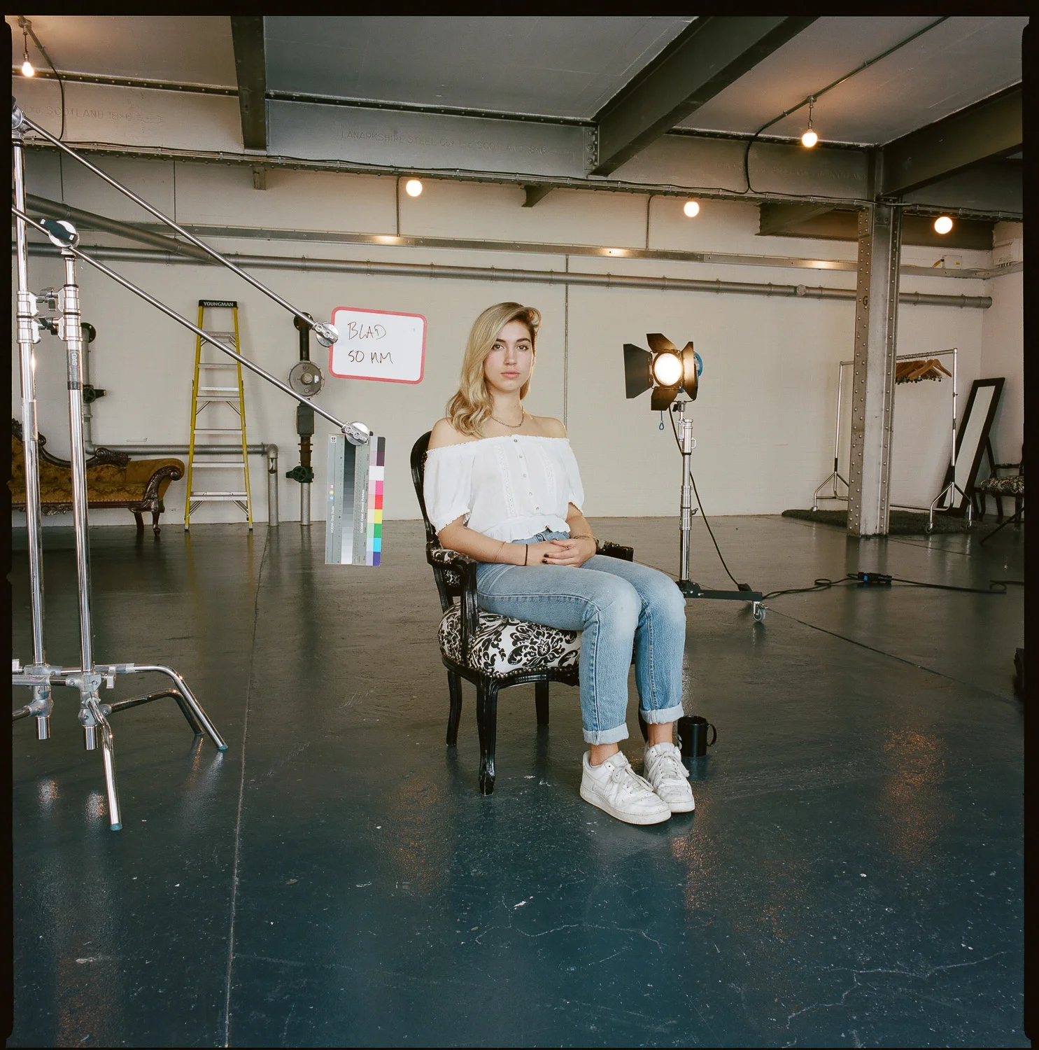 Hasselblad 501 CM 80mm CFE Planar 1/8 sec f 22