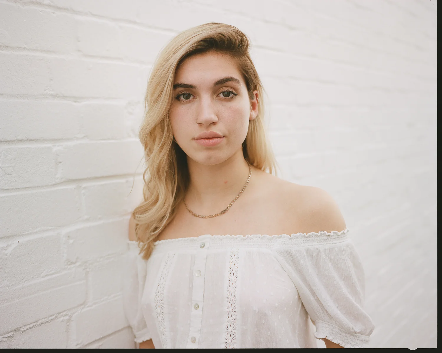 Mamiya 7ii, 80mm lens, 1/500 sec f 4, minimum focus.