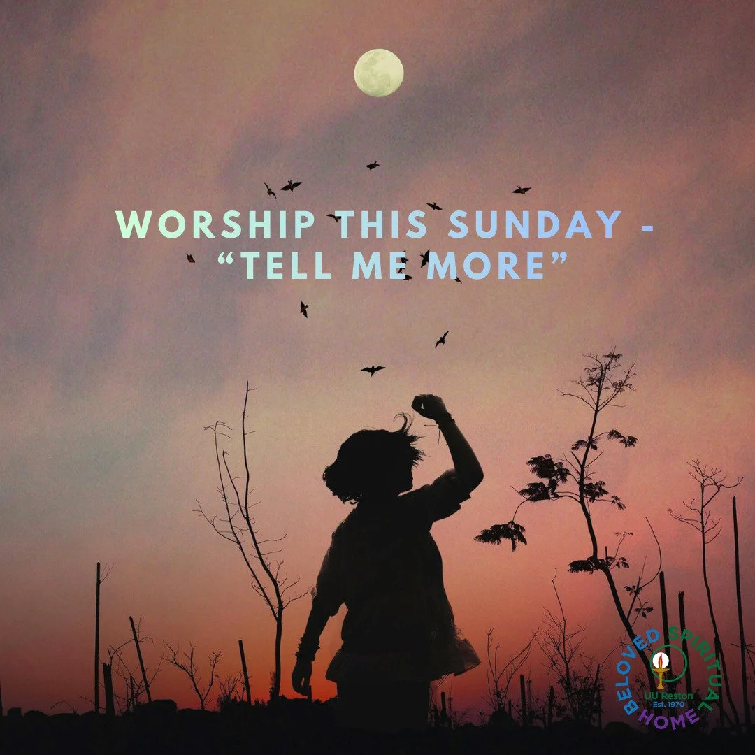 Join us this Sunday at 10am for our weekly service. This week, guest minister Rev. John Monroe will reflect on how the inequality of voices plays out in far-reaching ways in our current times.

Our society continues to pay more heed to the voices of 