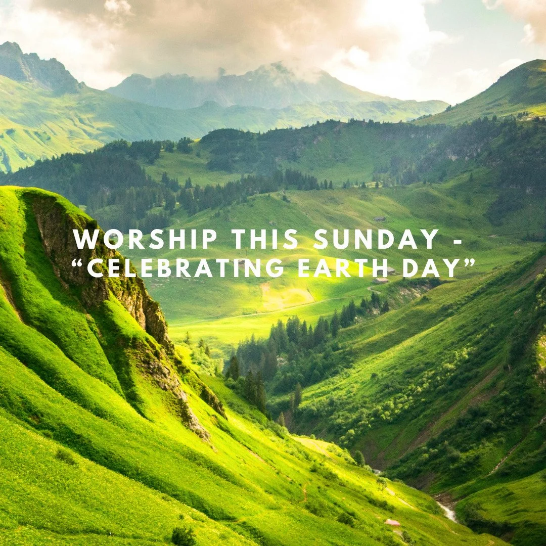 Join us this Sunday (April 19) at 10am for our weekly service! This week, Rev. Aileen &amp; Linda Weaver will lead our celebration of Earth Day (April 22). 

Earth and its creatures have much wisdom to share with humans. Join us in hearing and experi