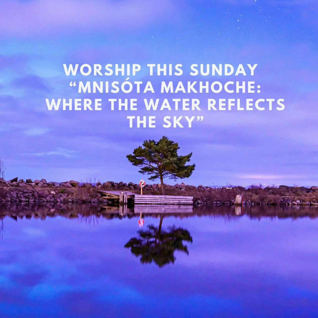 Join us this Sunday at 10am for our weekly service! This week guest minister Rev. Charlotte Lehmann will reflect on their experience during the ICE protest in Minnesota earlier this year - why they went, what they learned, and how it matters to all o