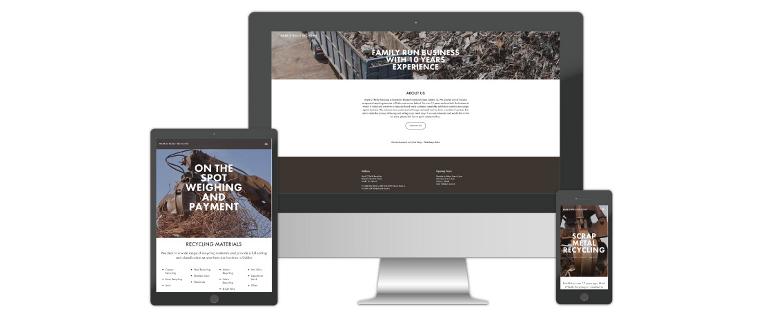 Web Design for Recycling