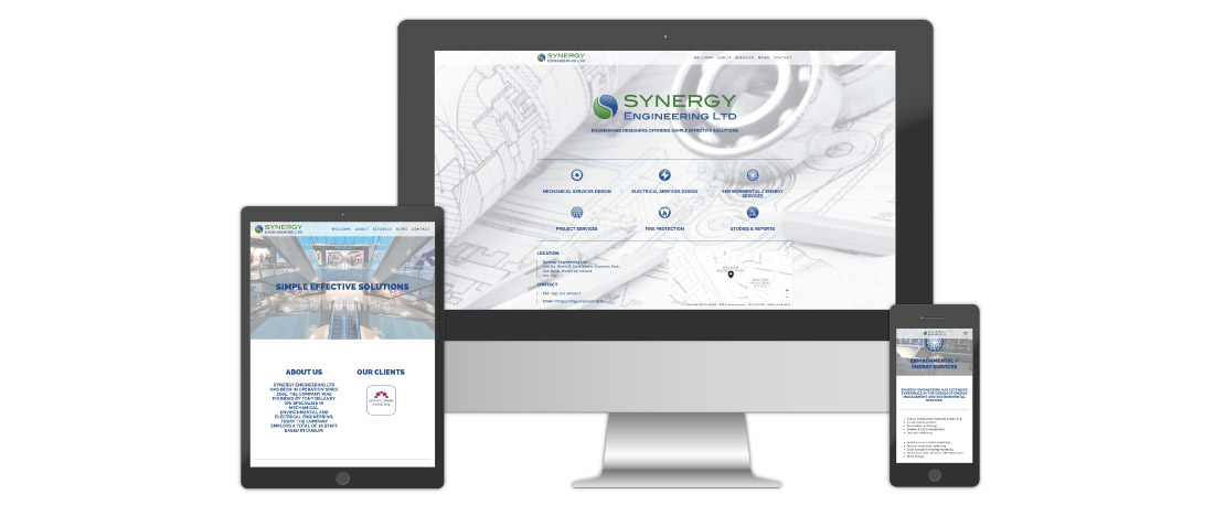 Engineering Services Website Design