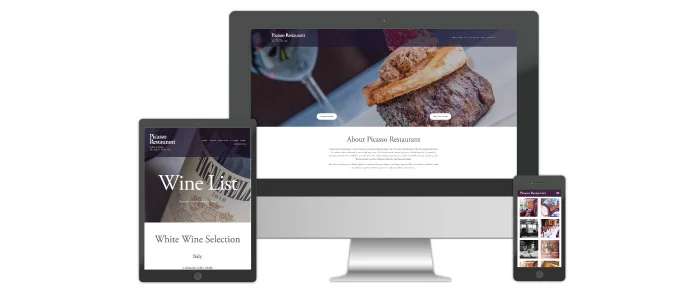 Our latest happy customer! Restaurant web design