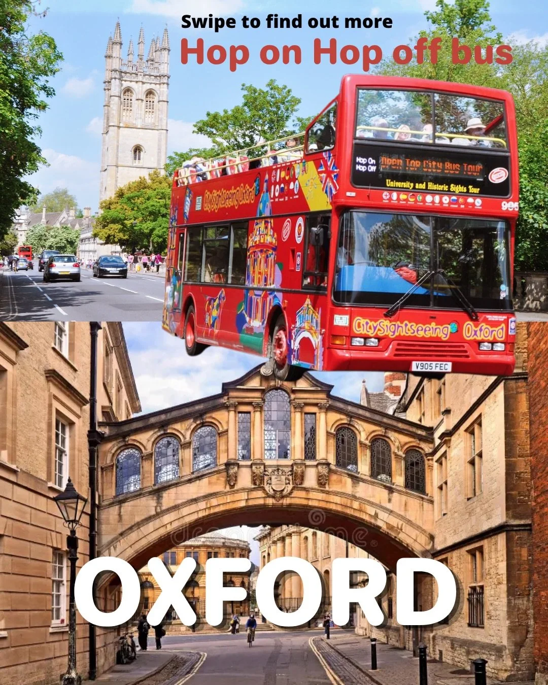 London isn&rsquo;t the only city with red buses😎 Hop on and off our open-top buses and enjoy learning about the history of Oxford through the audio guide in the language of your choosing 🙂&zwj;↕️

#oxford #exploreoxford #hostel #hoponhopoff #backpa