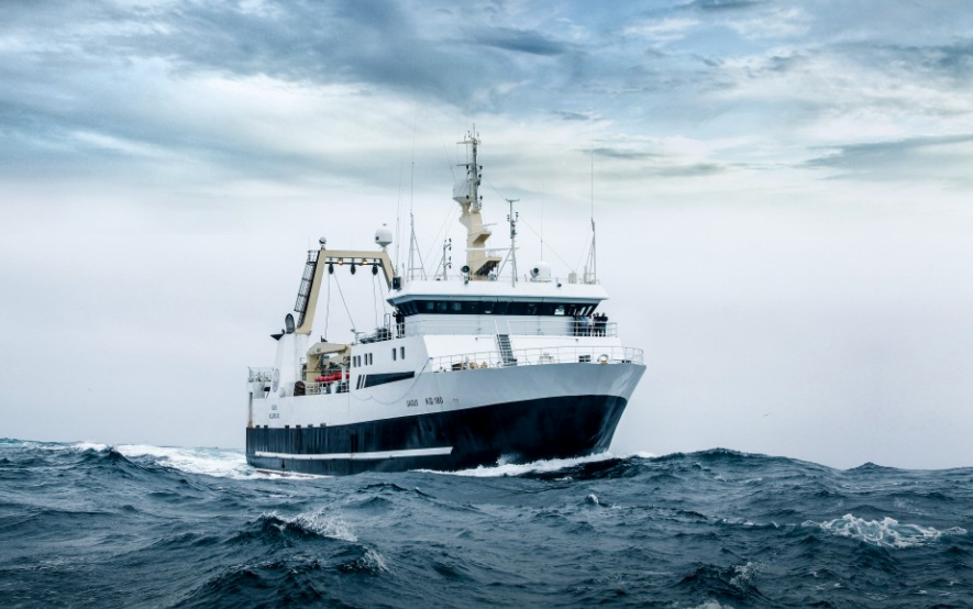 Gadus is one of the factory trawlers that catches Krispies Fresher than Fresh Fish