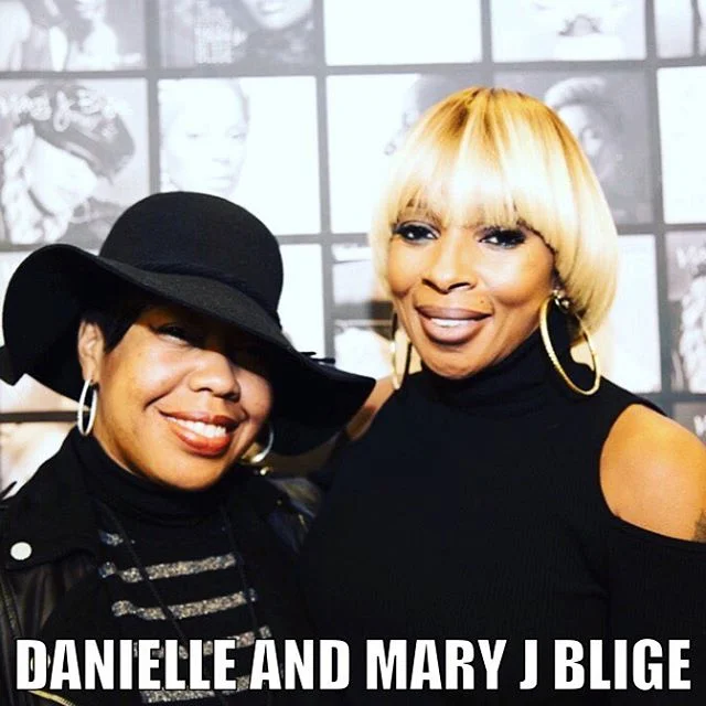 My beautiful little sister hanging with Mary J after her concert last week. Go Rissa!!