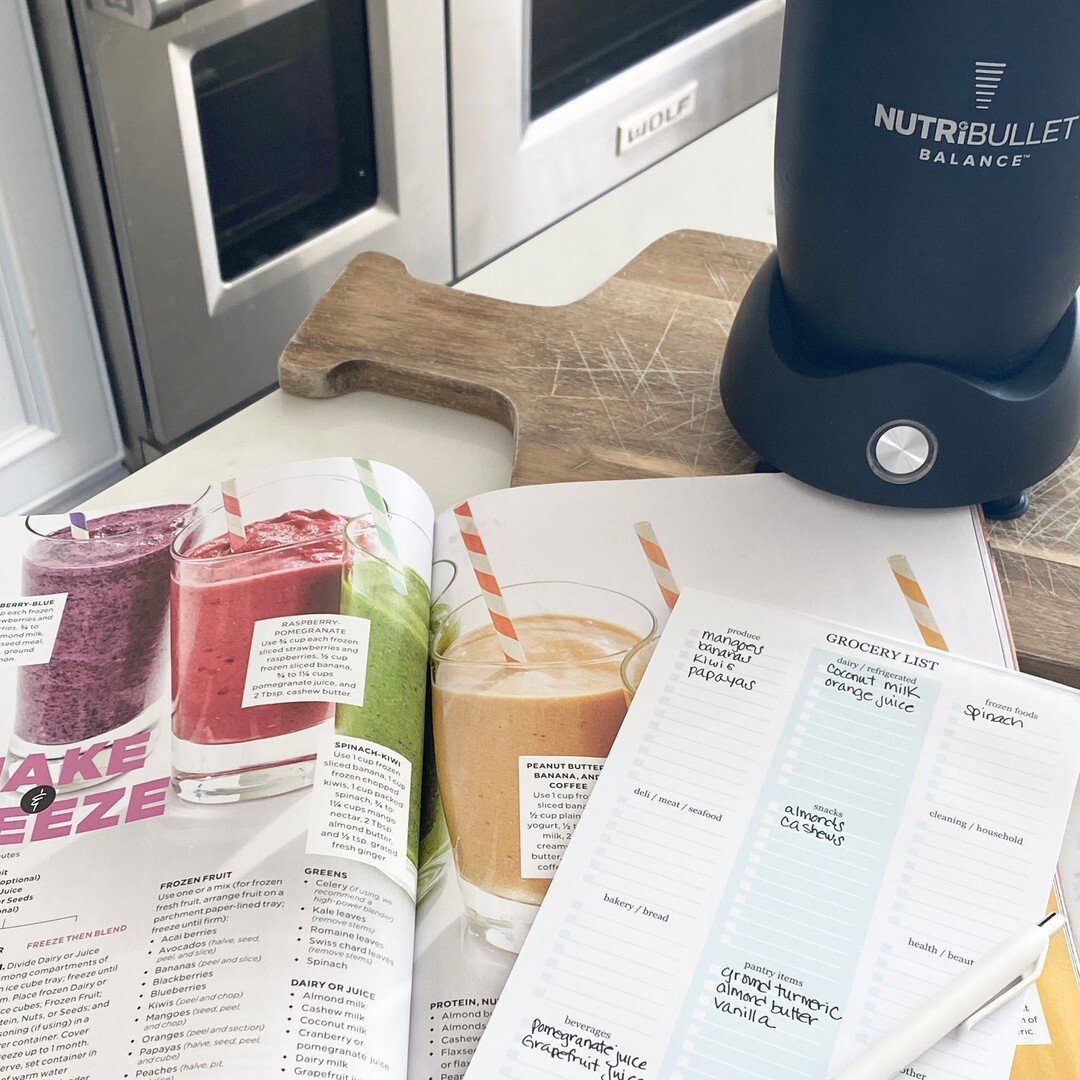 Here's an easy summer breakfast idea for your kids to make! It's a sneaky way to keep your kids busy, gain more independence making their own meals, and develop good habits choosing their own healthy meal choices. 

1- Nutribullet- our favorite.  We'