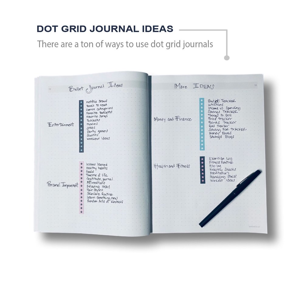Dot-Grid Planners – Bullet Journals for Inspired Organization