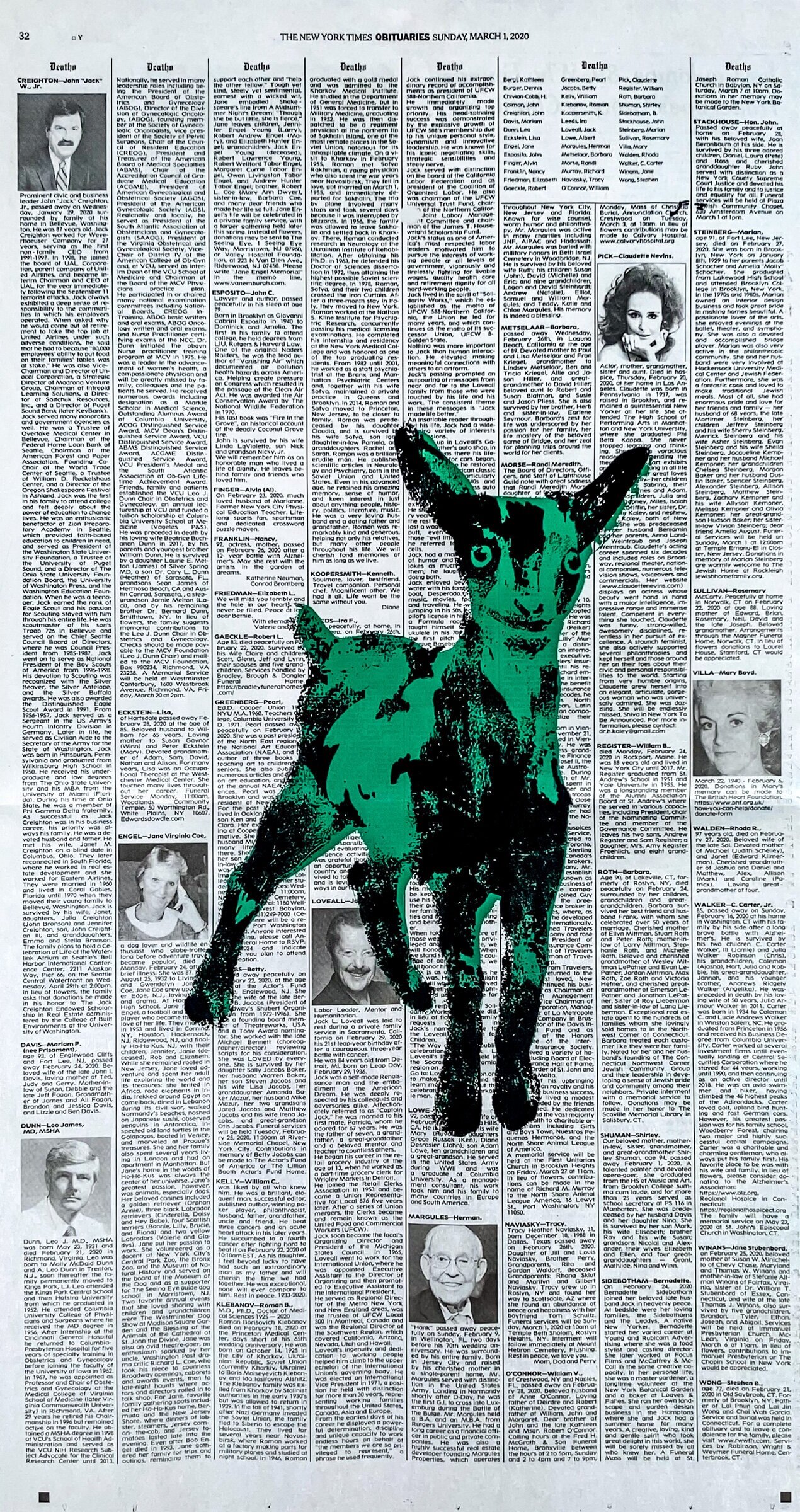 NYT Goat Obits