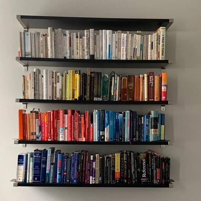 Putting time to good use....there is an almost 3 month old around here somewhere. 😉