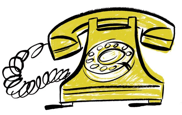 Phone icon for National Drapery's contact page.