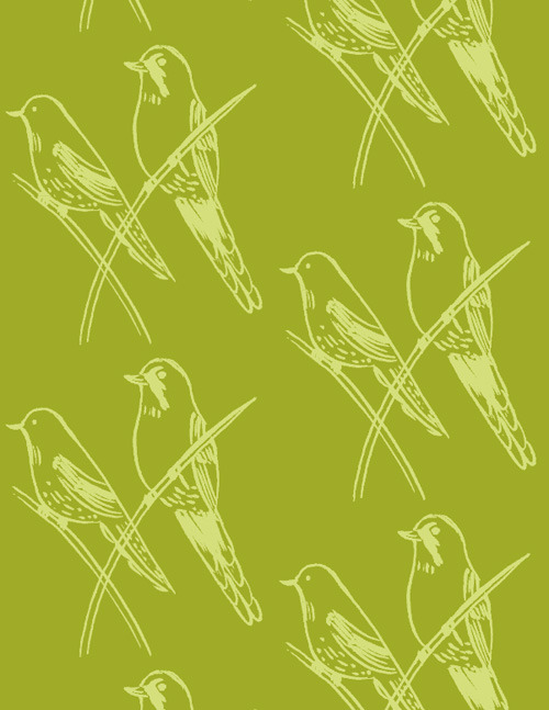Category : Floral, Birds / Collection :In the Garden
