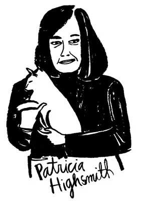 Patricia Highsmith , novelist.