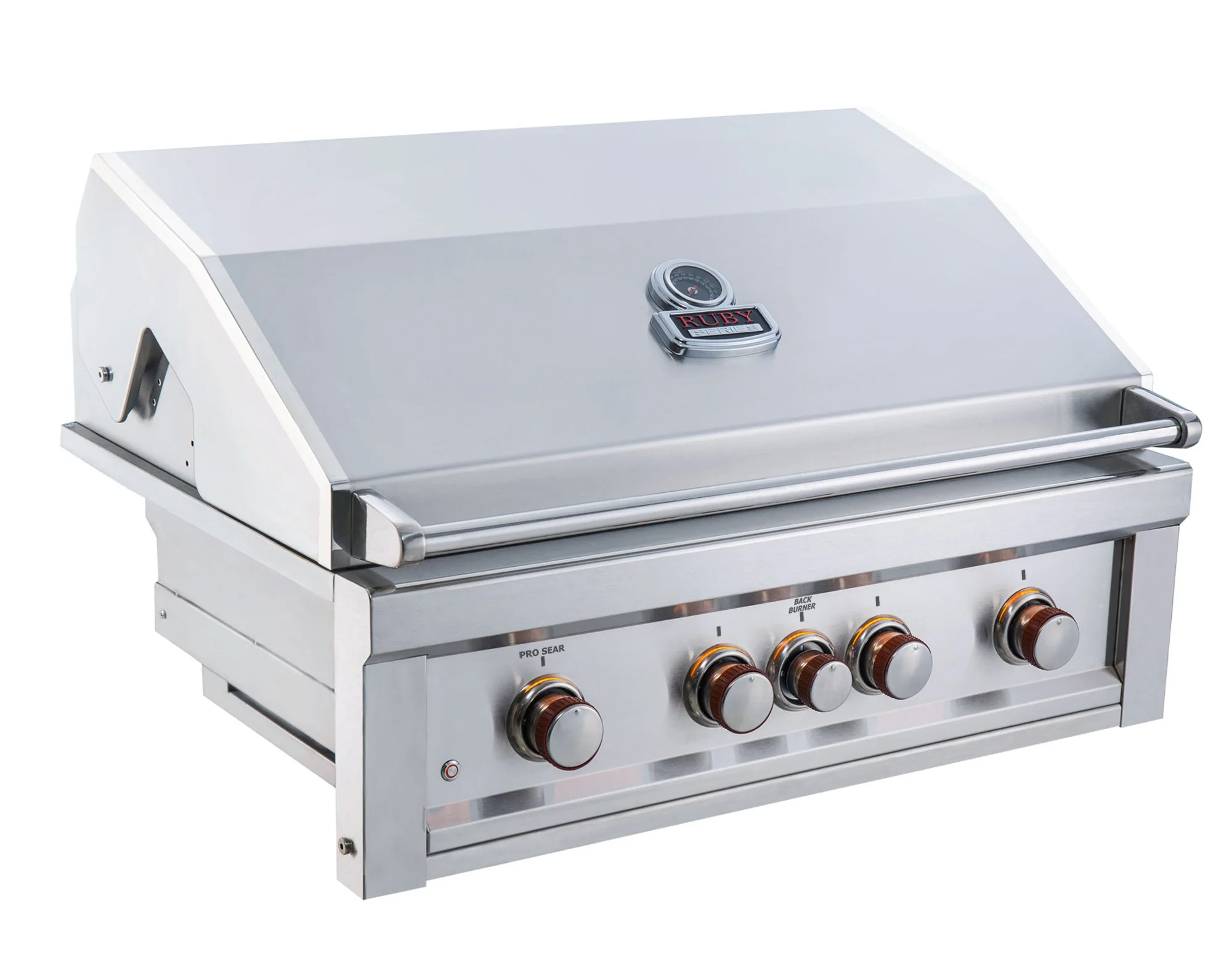 Ruby 4 Burner Pro-Sear 36" with IR Built-In Grill