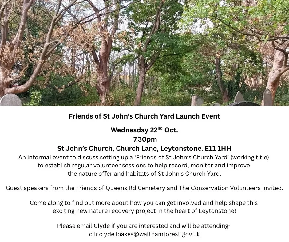 Tonight at St John's Church
Wednesday 22nd Oct