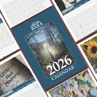 We can't believe its nearly December! The year is coming to an end so our BARA 2026 calendar is now on preorder in our shop.

Thirteen beautiful photos of Bushwood and Leytonstone taken by BARA members. Each month of this A3 wall-hanging calendar fea