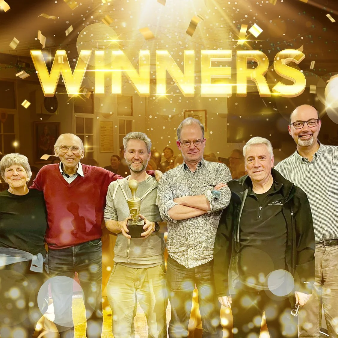 🎉 Congratulations to our BARA Quiz Winners! The third team to win the BARA Quiz Trophy and bringing it home to Lister Road!

Also well done to the second from bottom team to take Doug's Lemon Drizzle Cakes and the just below average side who won the