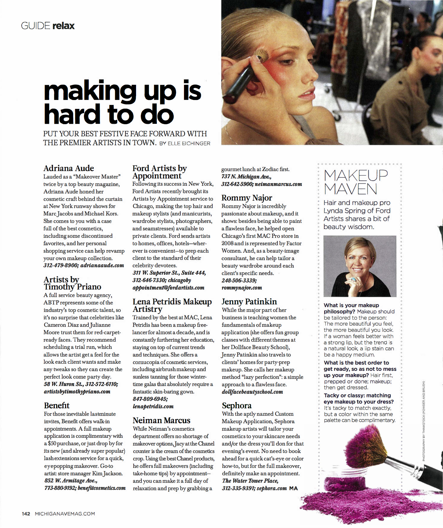 Press Adriana Aude - Makeup Artist School Michigan Press Adriana Aude - Makeup Artist School Michigan